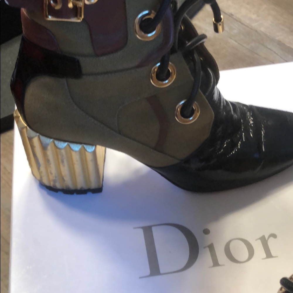 Dior boots Glorious crinkled Lamb - Picture 7 of 13